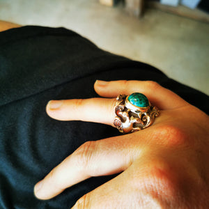 Peacock Ring