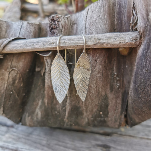 Long Leaf Earrings