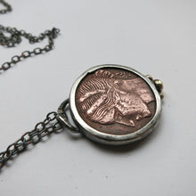 Load image into Gallery viewer, Coin Pendant: Lady of the Wreath