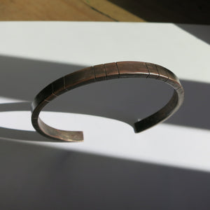 Lined Copper Cuff