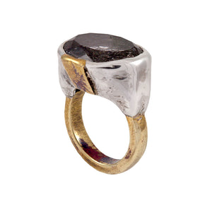 Tourmalated Quartz Ring