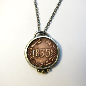 Coin Pendant: Lady of the Wreath