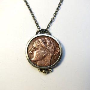 Coin Pendant: Lady of the Wreath